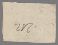 L 01393
<br/>
Label met opschrift
<br/>
<em>Escher von der Linth, Johannes Conrad (1767-1823)</em>